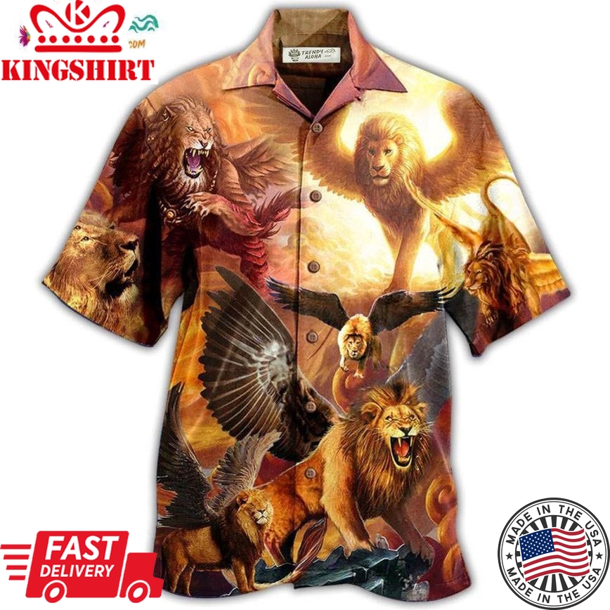 Lion King Love Life Hawaiian Shirt