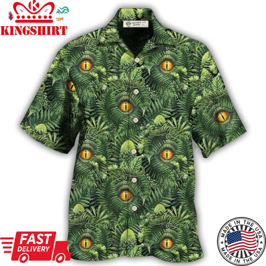 Lizard Eye So Amazing Lizard Eye Hawaiian Shirt