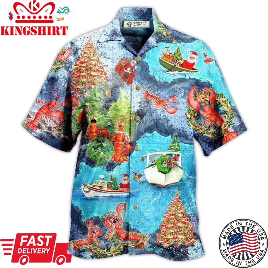 Lobster Christmas You Are My Lobster Hawaiian Shirt