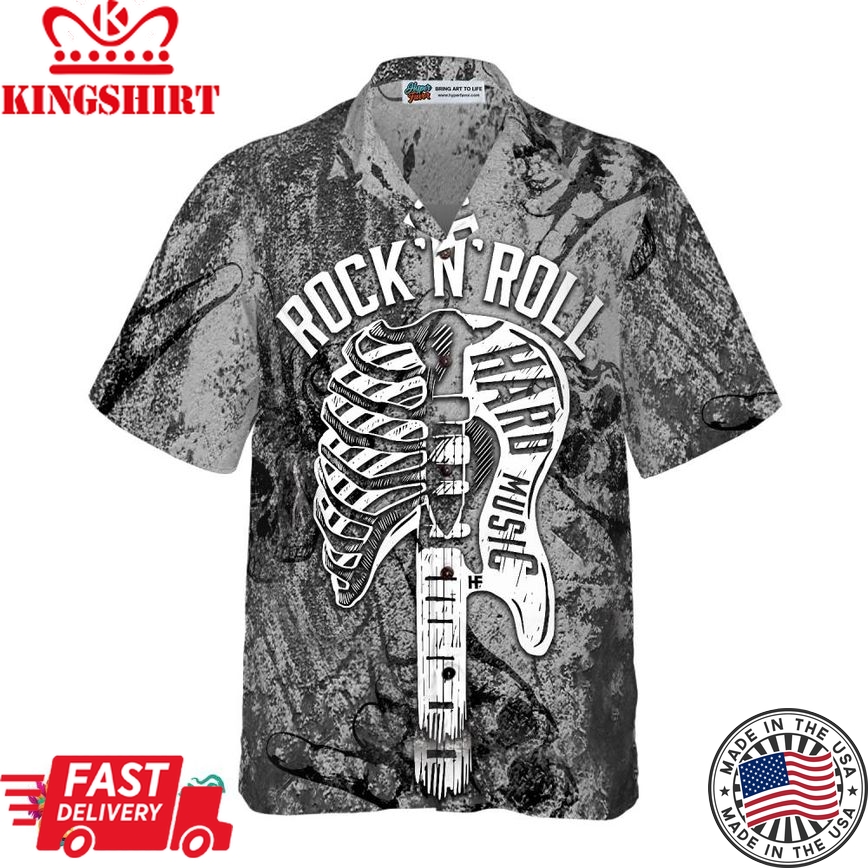 Long Live Rock'n Roll Guitar Hawaiian Shirt