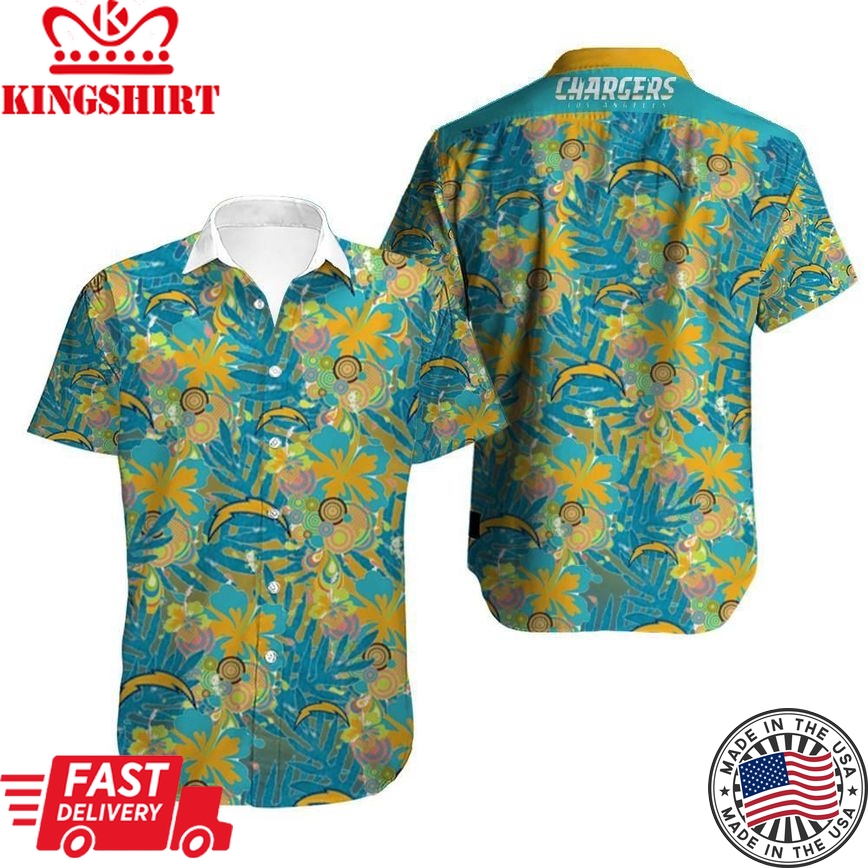 Los Angeles Chargers Limited Edition Hawaiian Shirt Trending Hawaiian Shirts Design 05