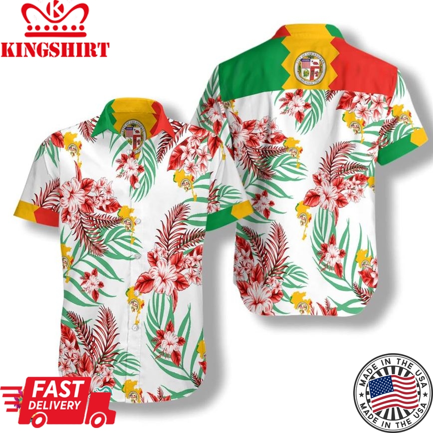 Los Angeles Proud Hawaiian Shirt