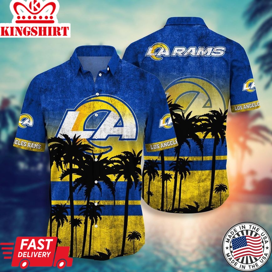 Los Angeles Rams NFL-Hawaii Shirt Short Style Hot Trending Summer Na21689