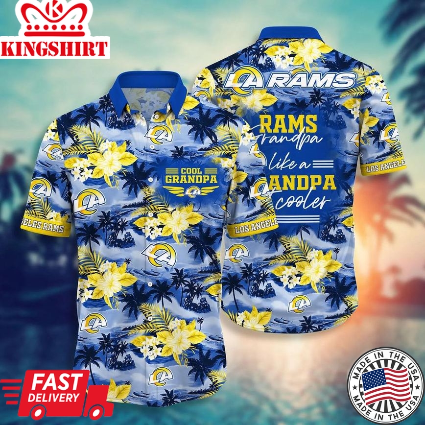 Los Angeles Rams NFL-Hawaii Shirt Style Hot Trending Nh3Hts1