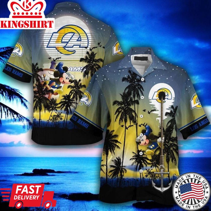 Los Angeles Rams NFL Summer Hawaiian Shirt