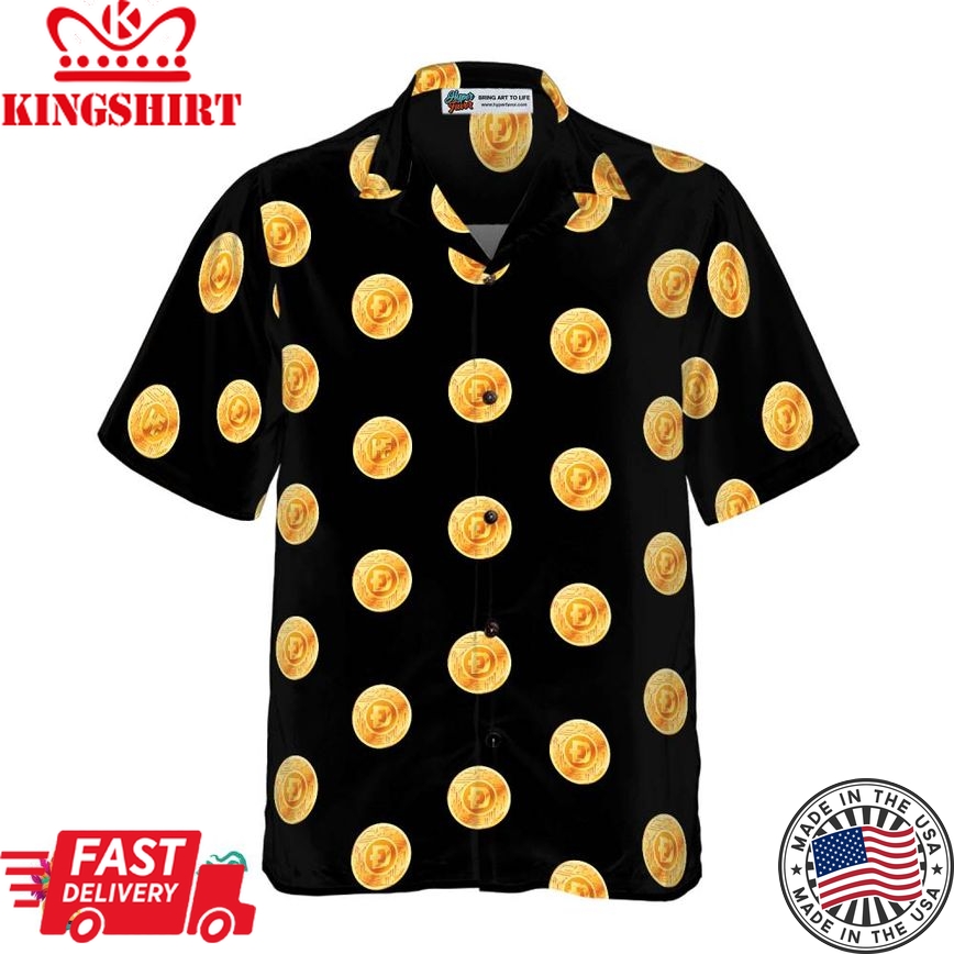 Luxury Dogecoin Hawaiian Shirt