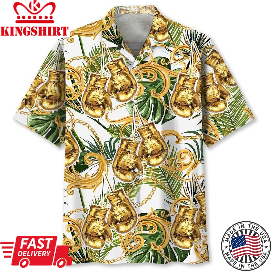 Luxury Tropical Boxing Trendy Hawaiian Shirt