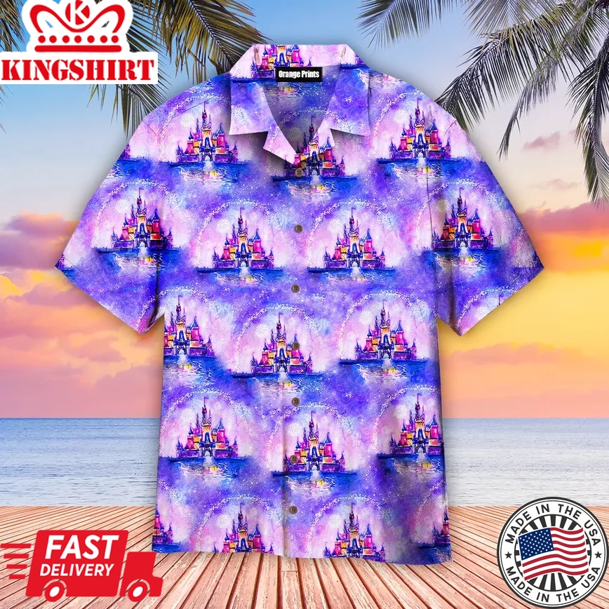 Magic Kingdom Trendy Hawaiian Shirt For