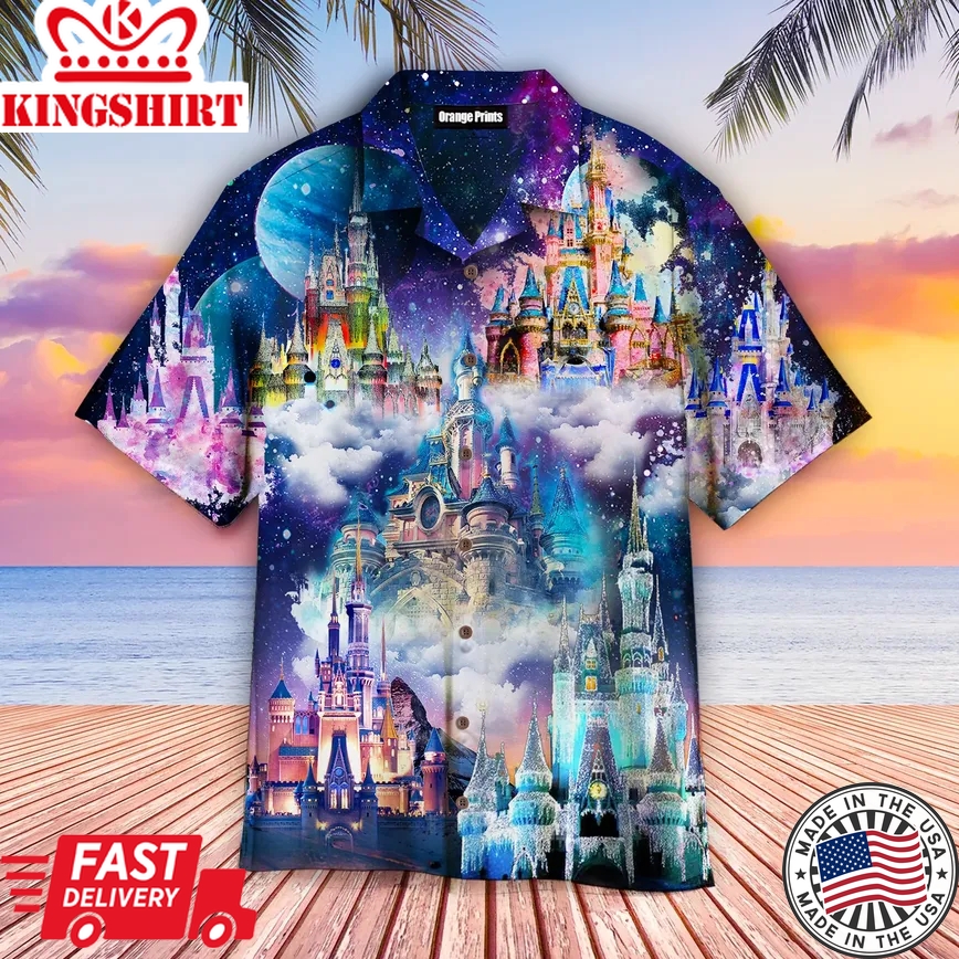 Magic Kingdom Trendy Hawaiian Shirt For