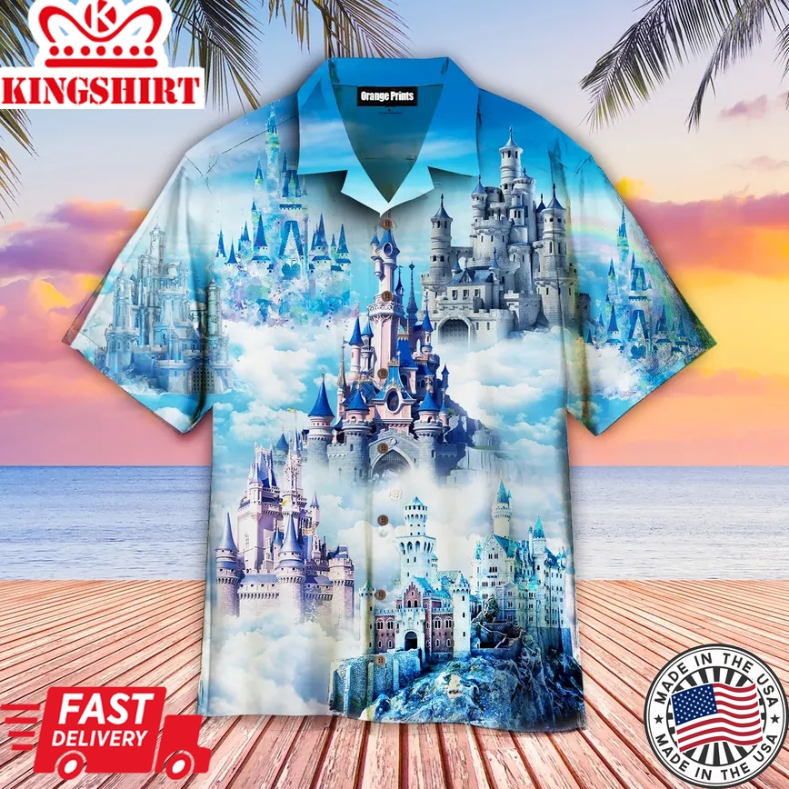 Magic Kingdom Trendy Hawaiian Shirt For