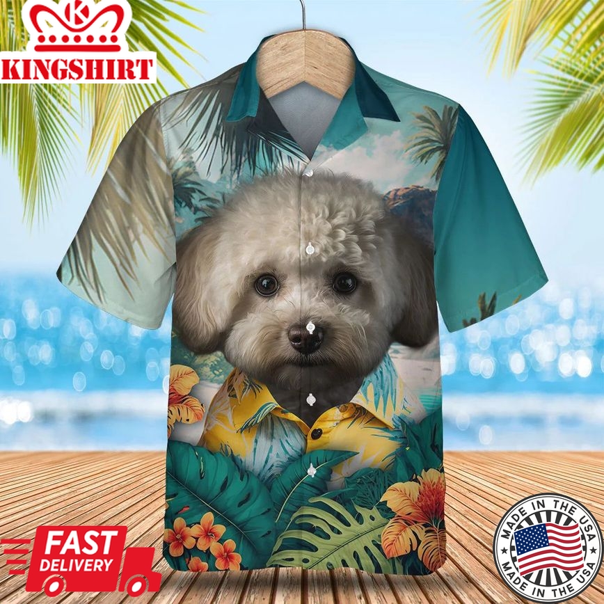 Maltipoo Tropic Oasis - Discover the Beauty of Hawaii with this Vibrant Shirt