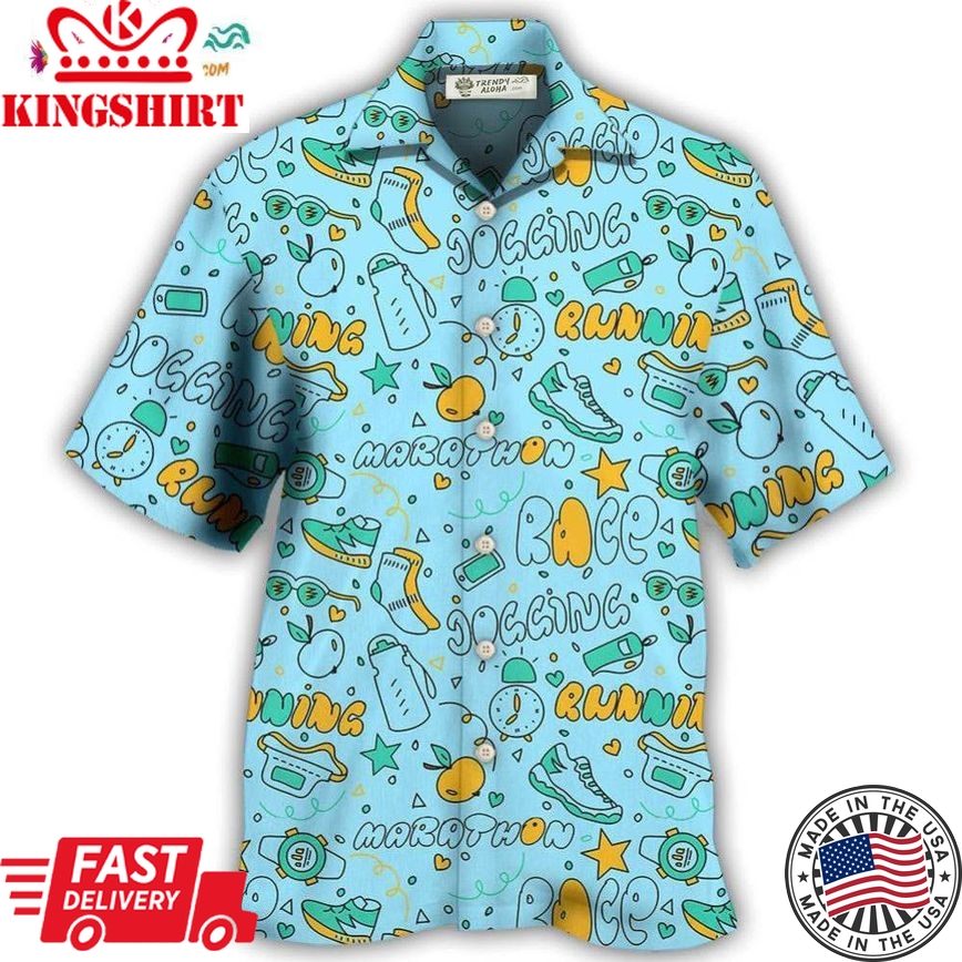 Marathon Lovely Style Hawaiian Shirt