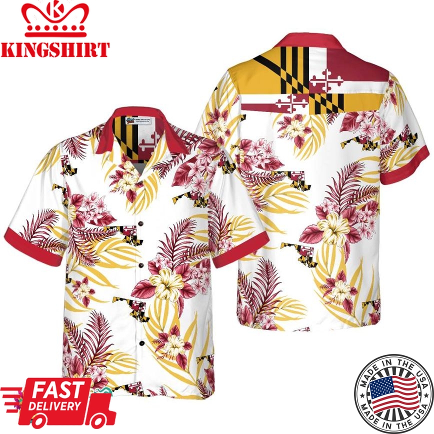 Maryland Proud Hawaiian Shirt