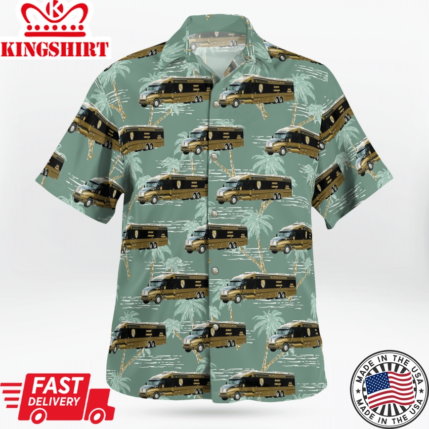 Maryland State Police Incident Command Hawaiian Shirt