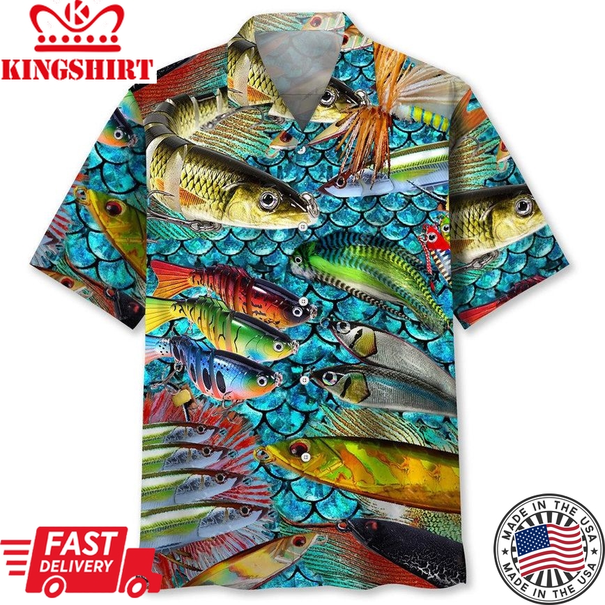 Master Baiter Fishing Trendy Hawaiian Shirt