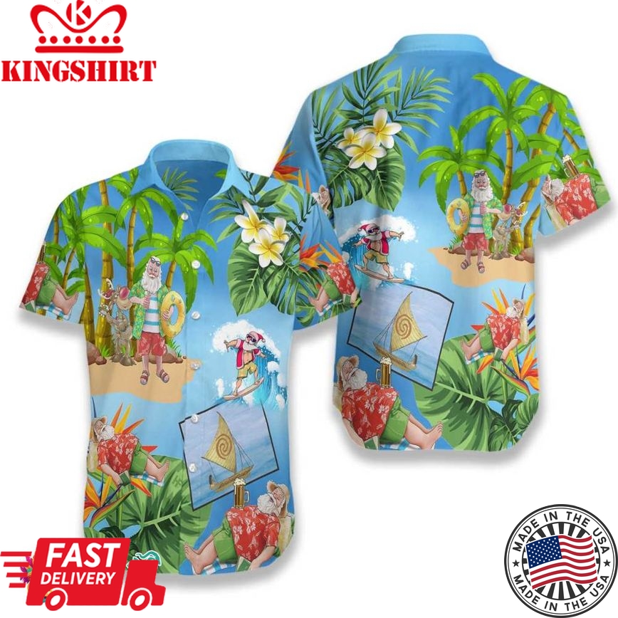 Merry Christmas Santa Claus 18 Hawaiian Shirt