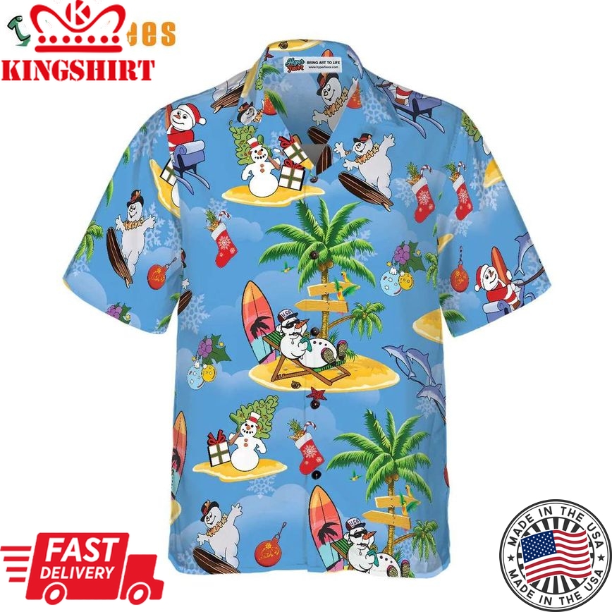 Merry Christmas Santa Claus, Christmas Trendy Hawaiian Shirt Perfect Gifts For Your Loved Ones