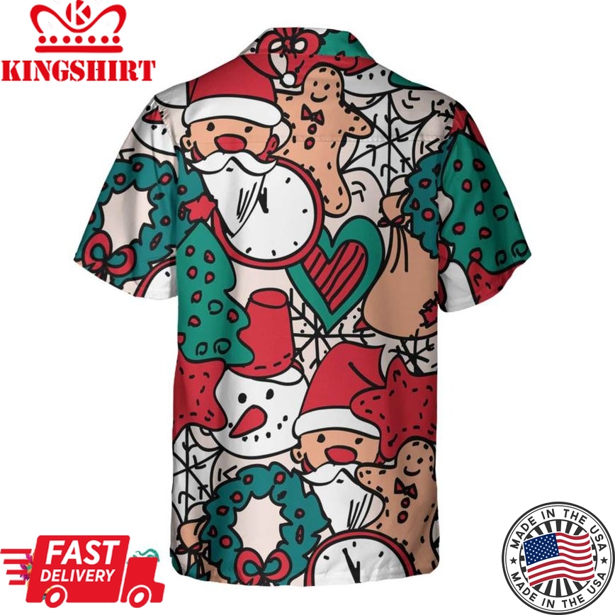 Merry Christmas Y'All Shirt For Men Christmas Hawaiian Shirt, Best Christmas Gift For Men