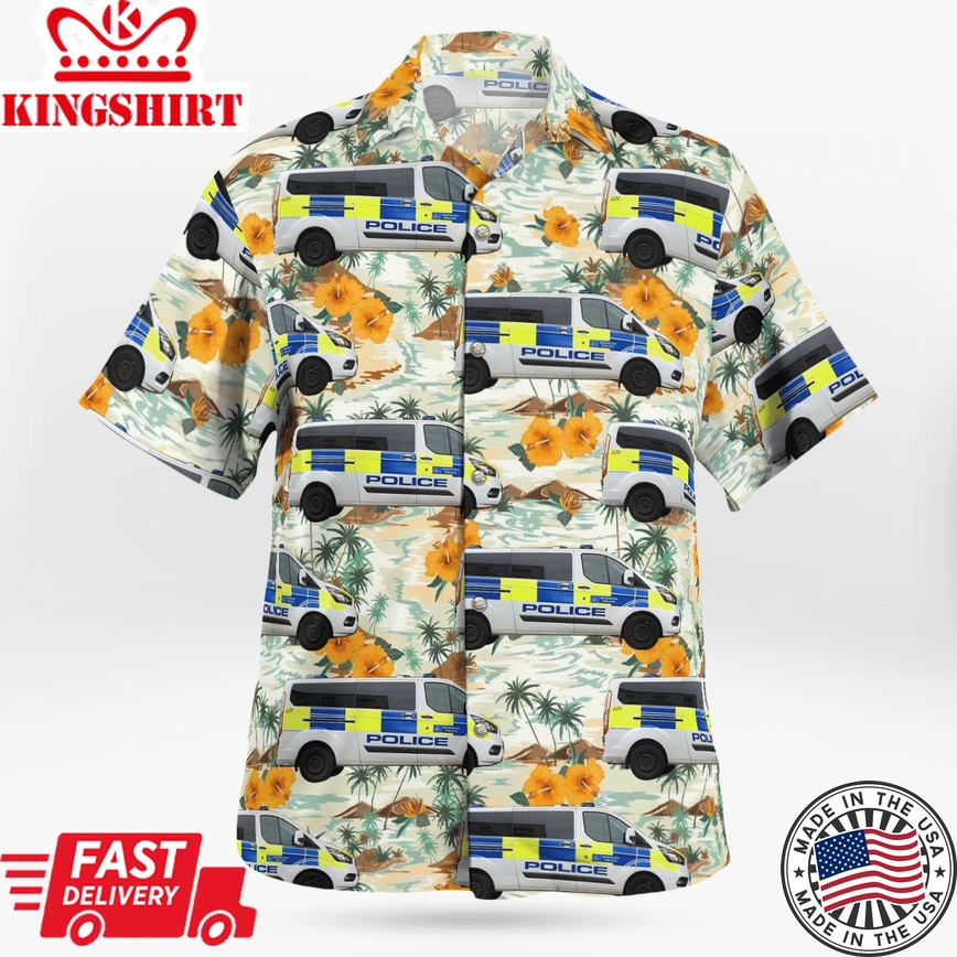 Metropolitan Police Service Ford Transit Hawaiian Shirt