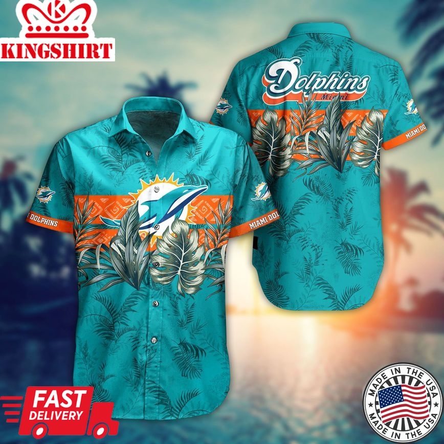 Miami Dolphins Hawaiian Shirt: NFL Style Hot Trending, Summer Collection, Trending Hawaiian Shirts