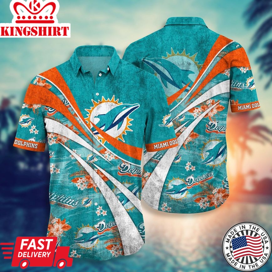 Miami Dolphins Hawaiian Shirt: NFL Style Trending