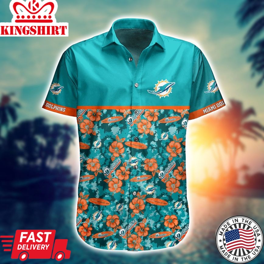 Miami Dolphins Hawaiian Shirt: Style in Summer Collection, Trending Hawaiian Shirts