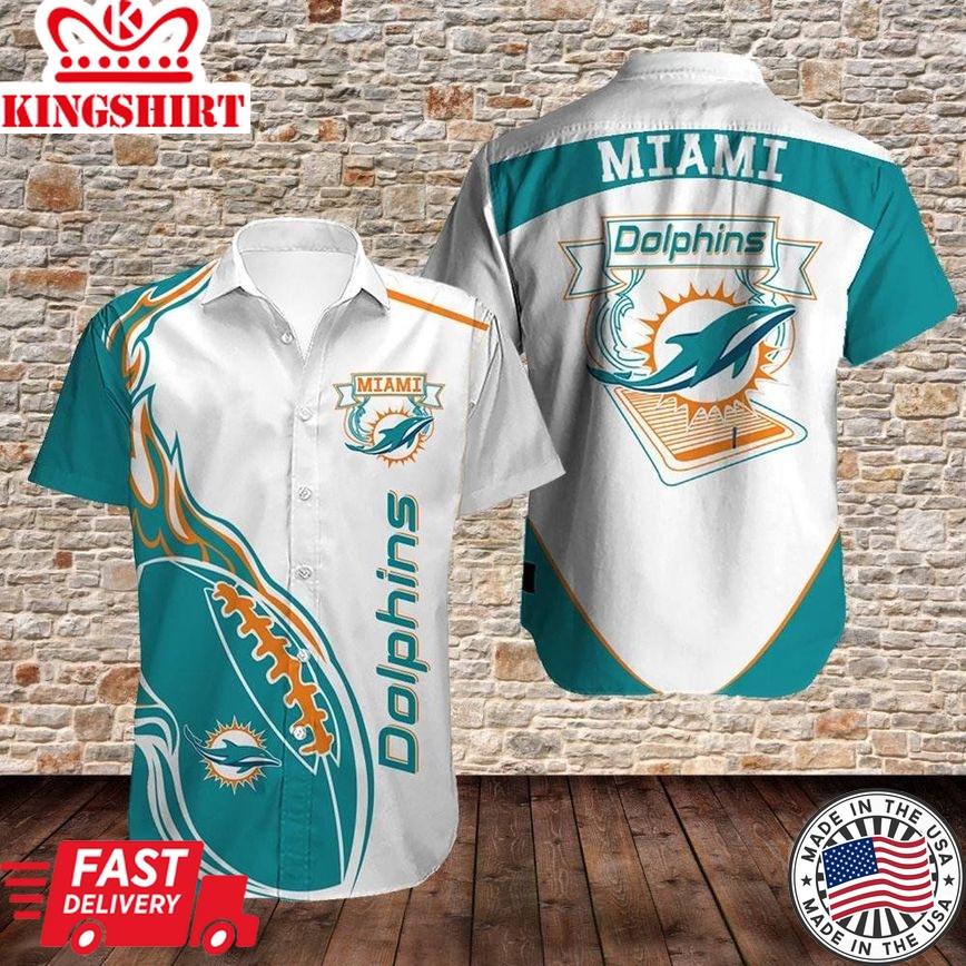 Miami Dolphins Hawaiian Shirt: Trending Hawaiian Shirts Design 04, Limited Edition