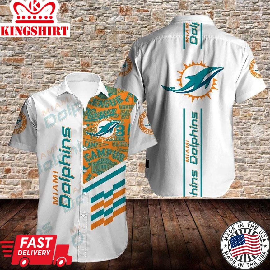 Miami Dolphins Hawaiian Shirt: Trending Hawaiian Shirts Design 05, Limited Edition