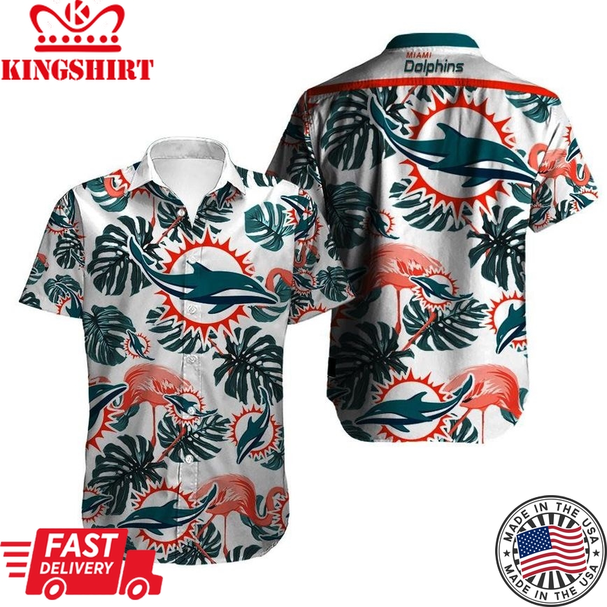 Miami Dolphins Hawaiian Shirt: Trending Hawaiian Shirts Design 07, Limited Edition