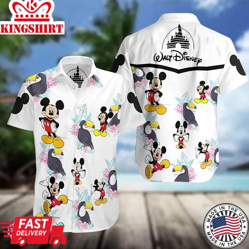 Mickey Mouse Aloha Shirt For The Whole Family - Make Your Next Vacation Magical