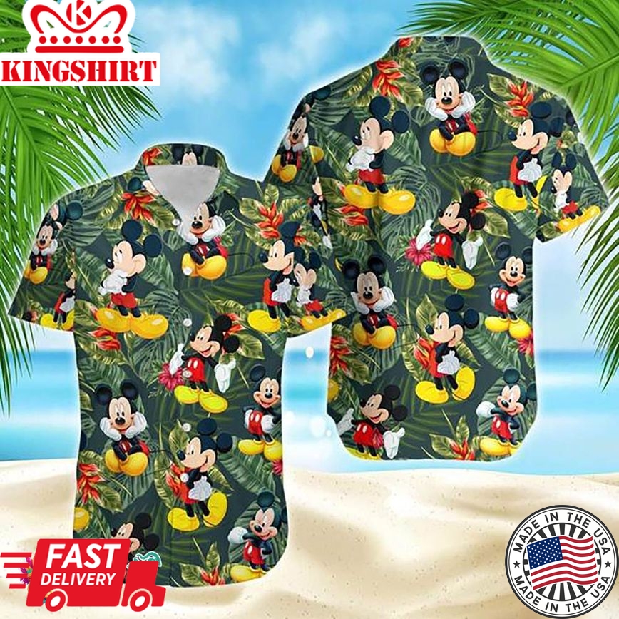 Mickey Mouse Family Vacation Hawaiian Shirt - Create Lasting Memories In Style