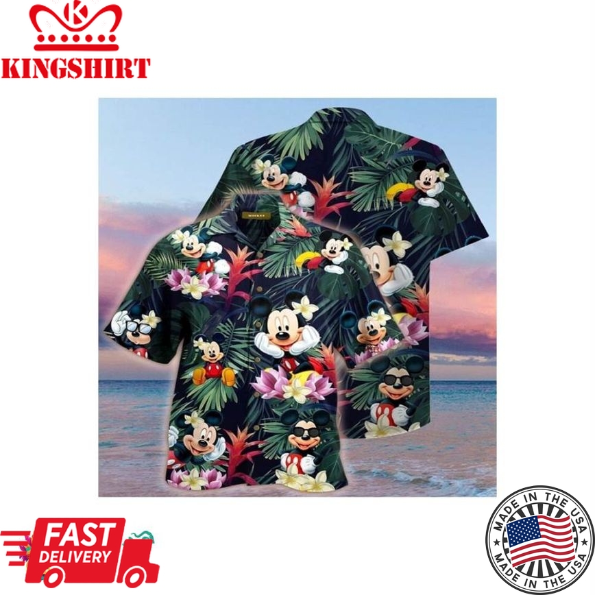 Mickey Mouse Hawaiian Shirt