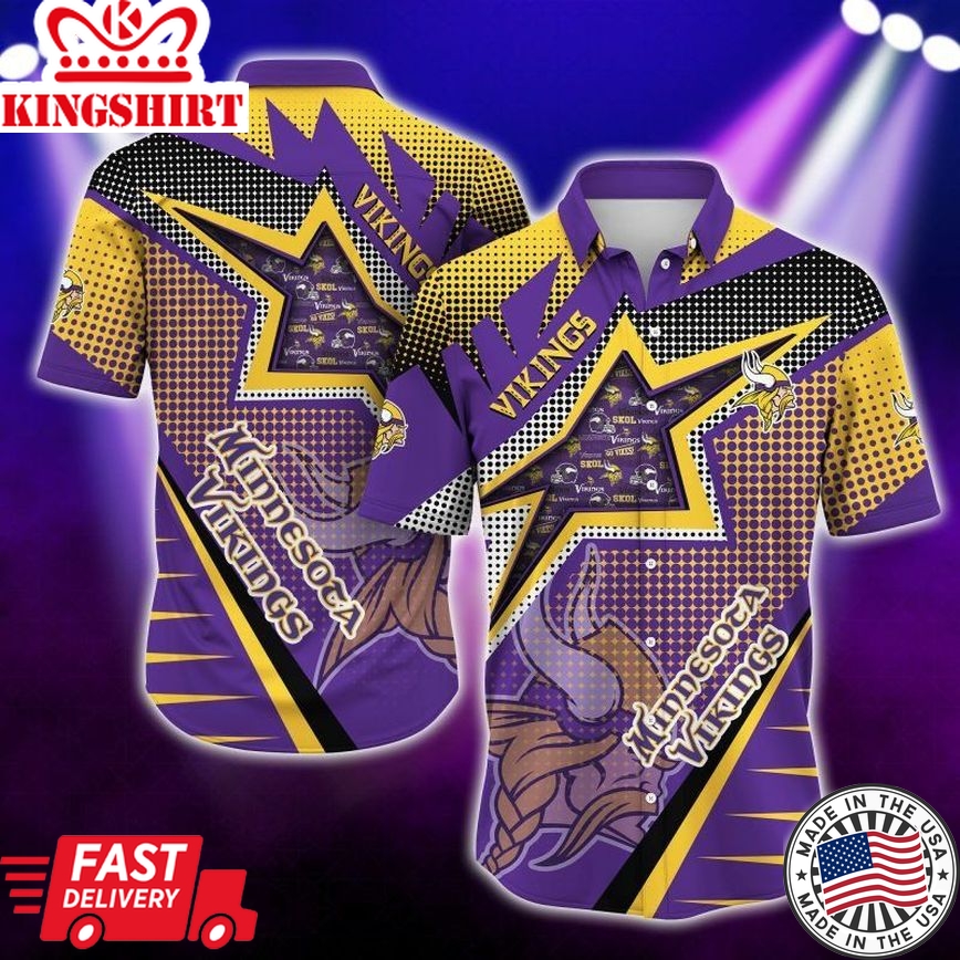 Minnesota Vikings NFL Hawaiian Shirt