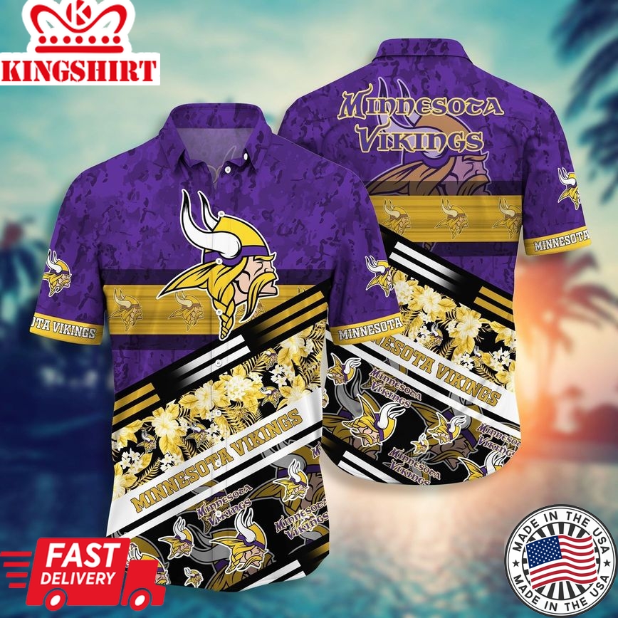 Minnesota Vikings Shirt Short Style Hot Trending Na23636