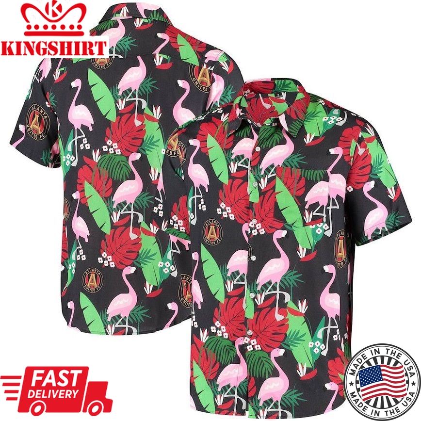 Mls Atlanta United Fc Flamingo Trendy Hawaiian Shirt Aloha Shirt