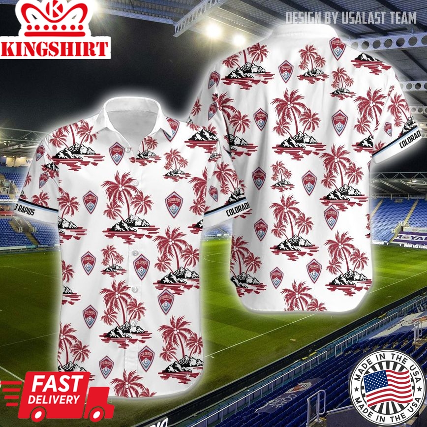 Mls Colorado Rapids Trendy Hawaiian Shirt V2 Aloha Shirt