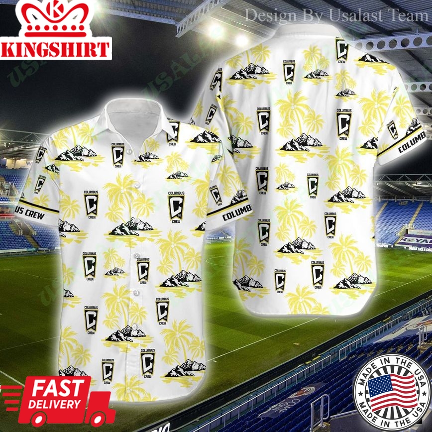 Mls Columbus Crew Sc Trendy Hawaiian Shirt V2 Aloha Shirt