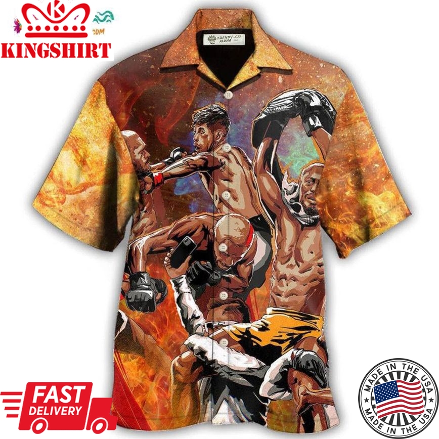 Mma Make Me Strong Sport Love Hawaiian Shirt