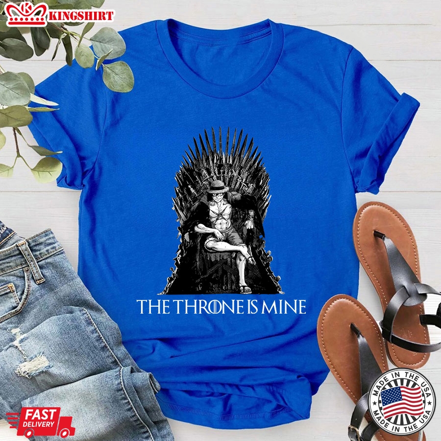 Monkey D. Luffy: The Throne Is Mine T-Shirt