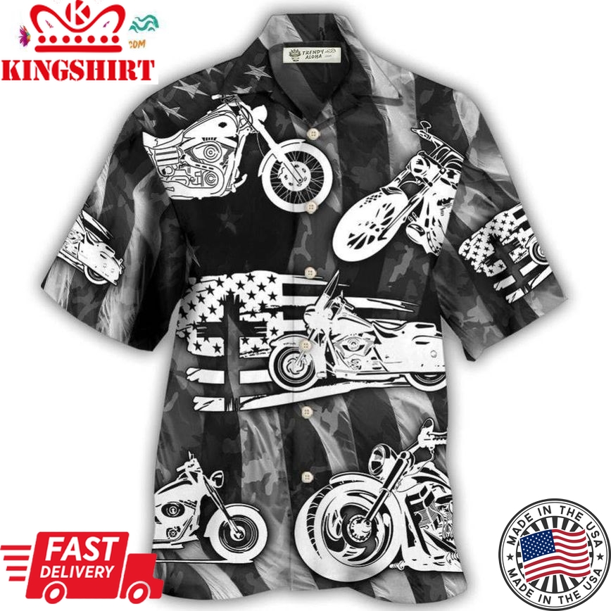 Motorcycle I'm A Simple Man Hawaiian Shirt