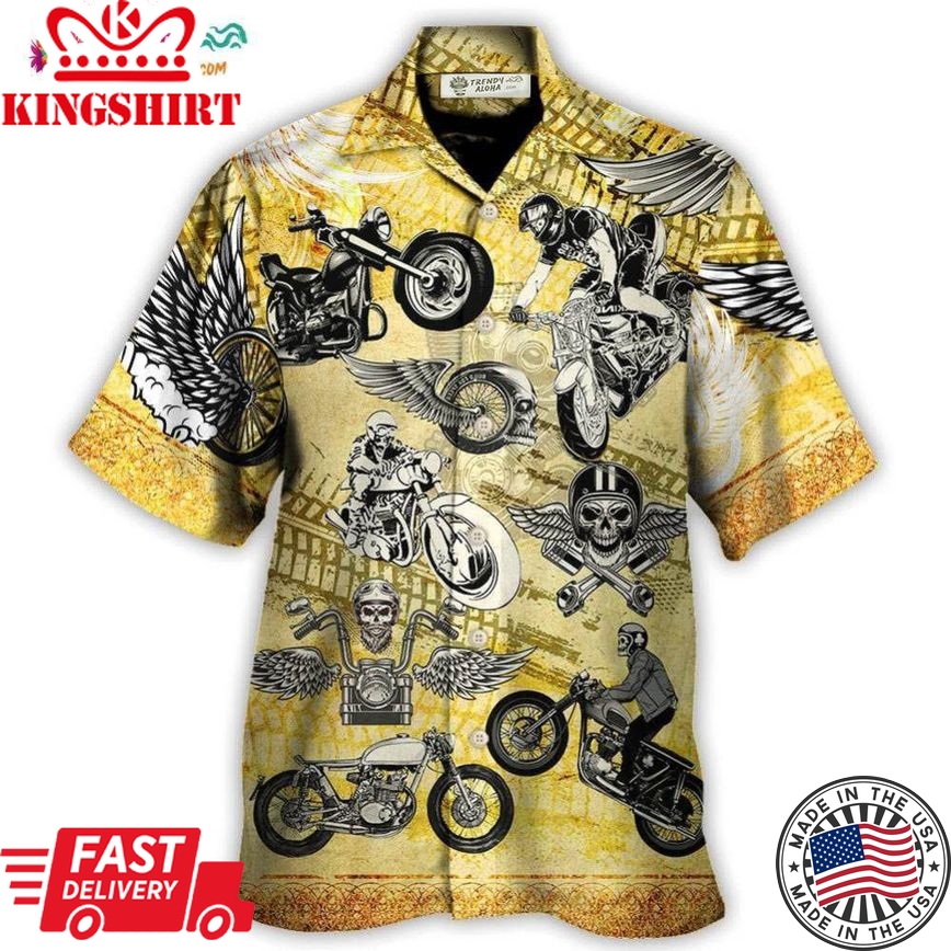 Motorcycle Life Is Short Hawaiian Shirt