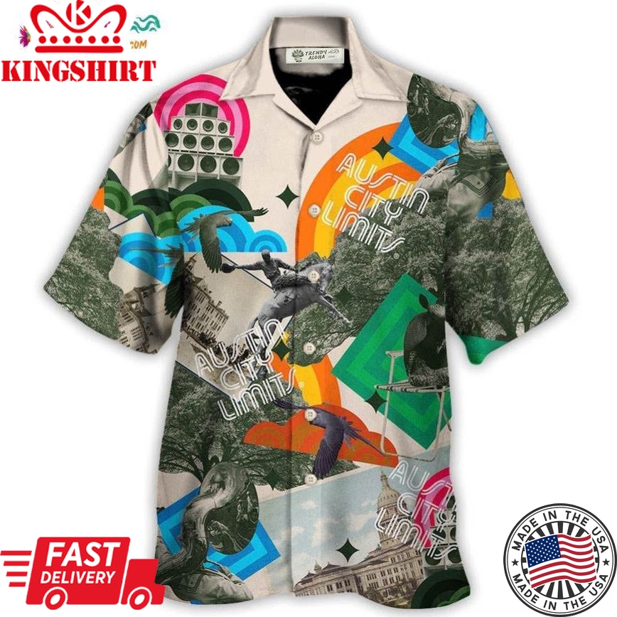 Music Event Austin City Limits Music Festival Famous Place Hawaiian Shirt