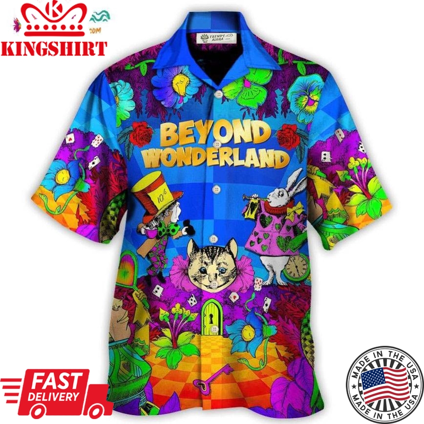 Music Event Beyond Wonderland Festival Lover Colorful Art Style Hawaiian Shirt