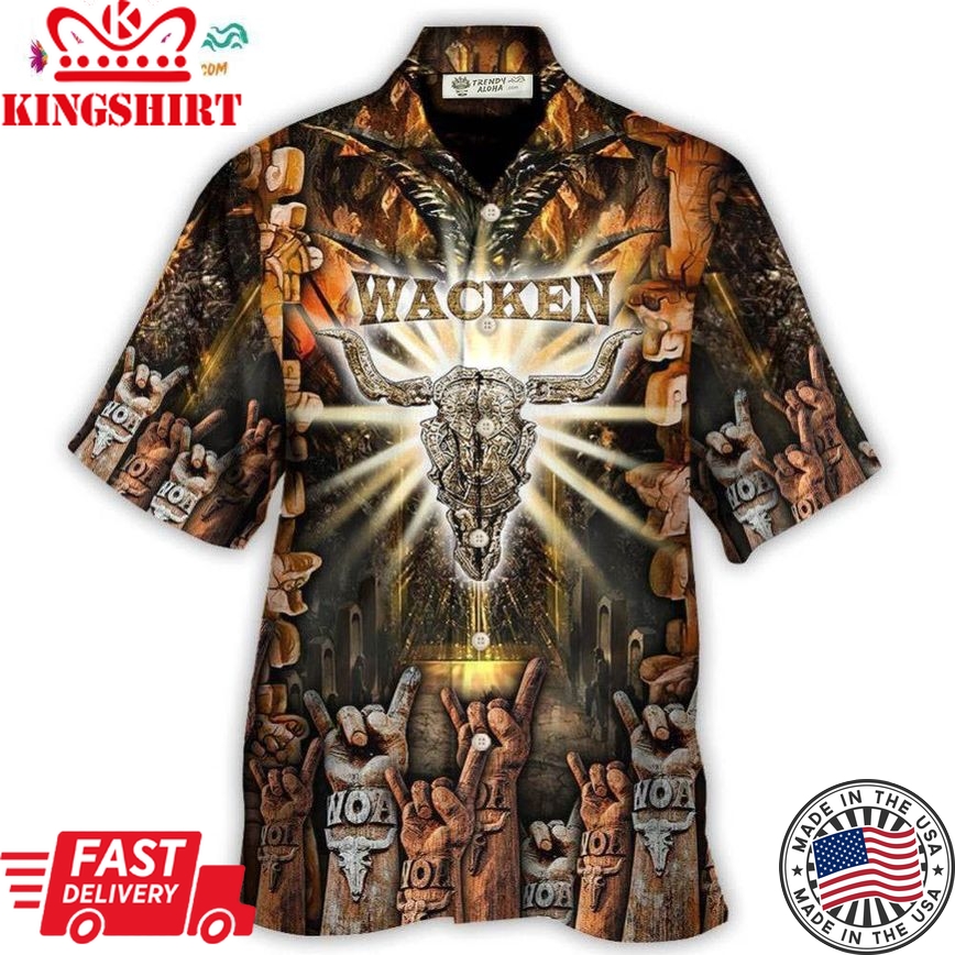 Music Event Wacken Open Air Hawaiian Shirt