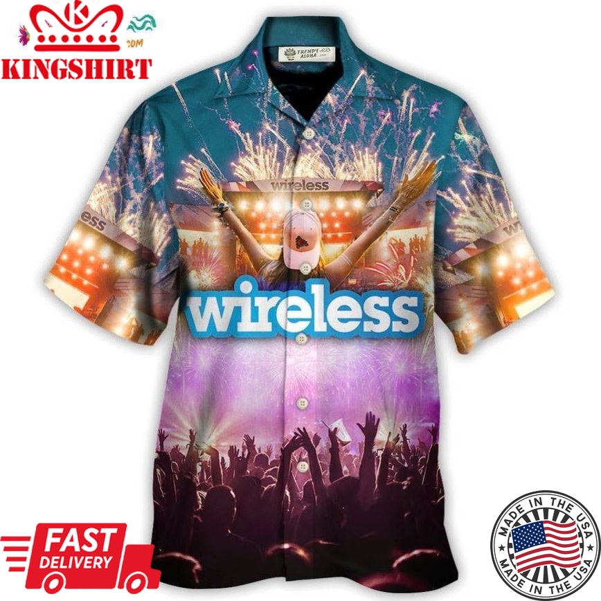 Music Event Wireless Festival Hawaiian Shirt