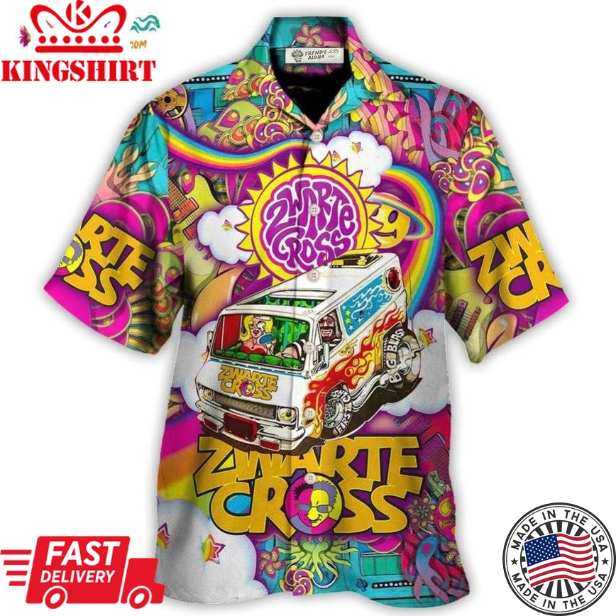 Music Event Zwarte Cross Follow The Beat Hippie Style Hawaiian Shirt