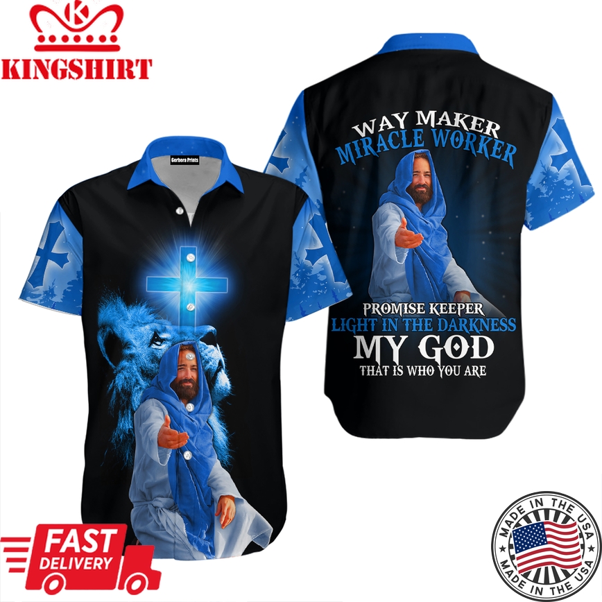 My God Jesus Aloha Hawaiian Shirts For Men & For Women |