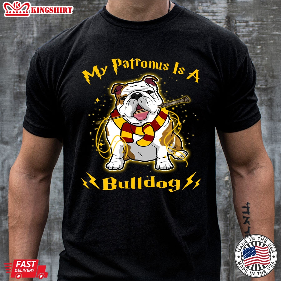 My Patronus Is A Bulldog T-Shirt - Unisex Tee