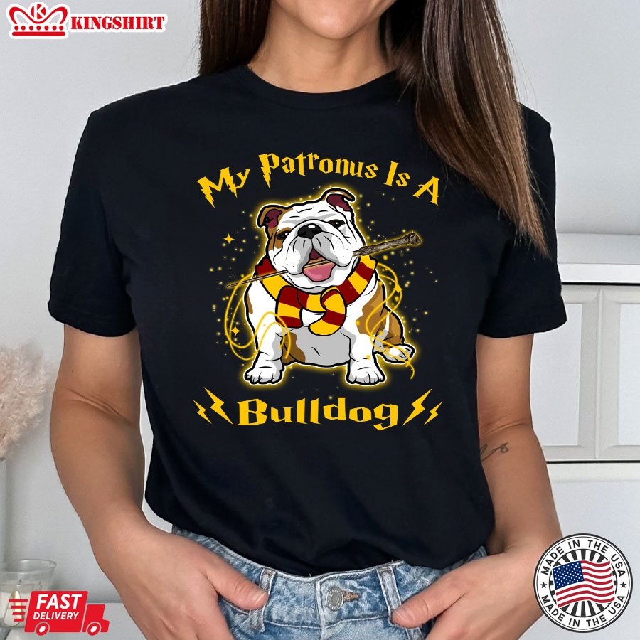 My Patronus Is A Bulldog T-Shirt - Unisex Tee