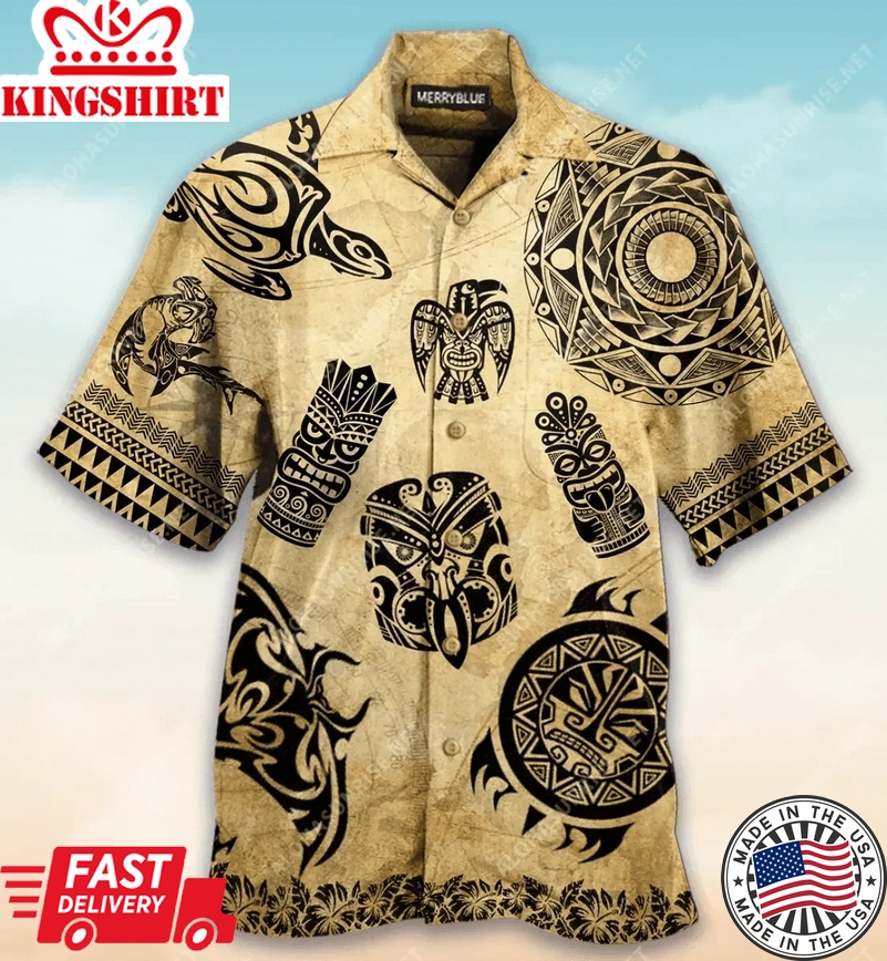 Native American Trendy Hawaiian Shirt